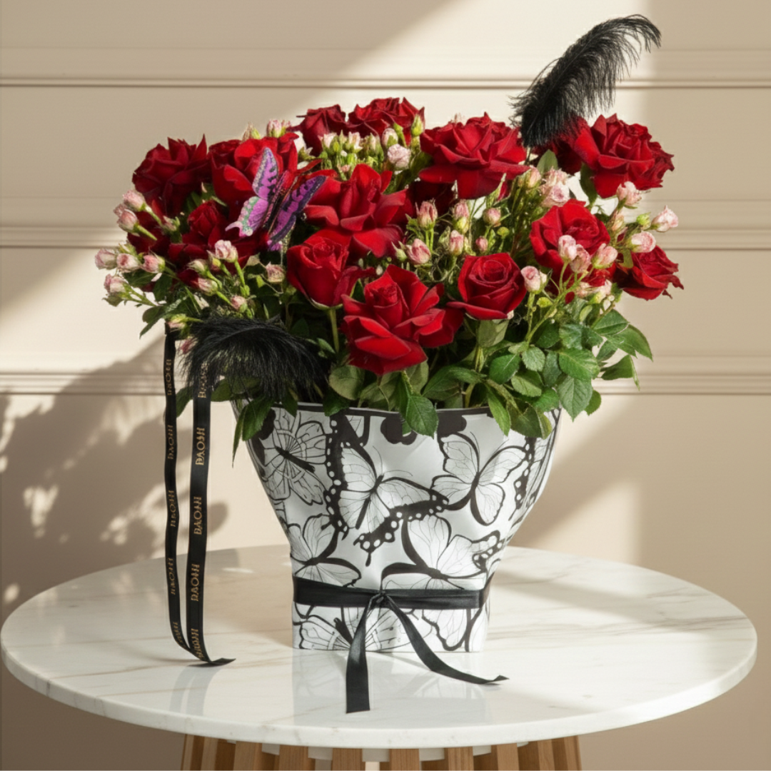 Monochrome Rose Grace